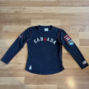 GGS Ltd Canada Vintage Collection Patch Shirt Lodgecore Gorpcore 3D Raised Lttrs